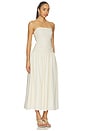 view 2 of 3 Valery Strapless Maxi Dress in Ivory