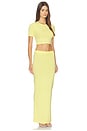 view 2 of 3 ENSEMBLE JUPE KEEVA in Baby Yellow
