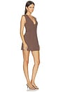 view 2 of 4 Imah Mini Dress in Brown Stripe