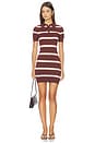 view 1 of 3 ROBE RYLAH in Brown & White Stripe