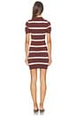 view 3 of 3 ROBE RYLAH in Brown & White Stripe
