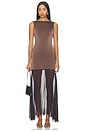 view 1 of 3 VESTIDO SARIAH in Brown