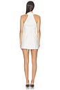 view 3 of 3 Evie Button Front Mini Dress in White
