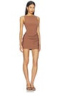 view 2 of 3 X Blake Evin Loxley Mini Dress in Mocha
