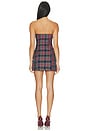 view 4 of 4 Bray Strapless Mini Dress in Plaid Multi