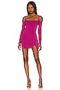 view 1 of 3 Natasha Mini Dress in Magenta