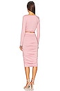 view 3 of 3 Valerie Midi Skirt Set in Nude Pink