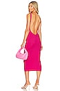 view 1 of 3 Lamiae Backless Midi Dress in Pink