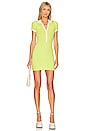 view 1 of 3 Sophie Ribbed Mini Dress in Lime Multi