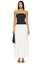 view 1 of 3 Vega Maxi Dress in Black & White