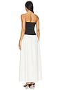 view 3 of 3 Vega Maxi Dress in Black & White