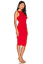 view 2 of 3 Mandy Racer Midi Dress in Red