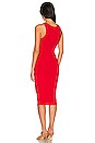 view 3 of 3 Mandy Racer Midi Dress in Red