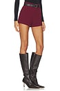 view 2 of 6 Alia Shorts in Burgundy