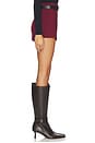 view 3 of 6 Alia Shorts in Burgundy