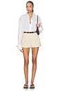 view 5 of 6 Janie Short in Beige