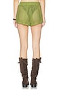 view 4 of 6 Rosie Short in Olive Green