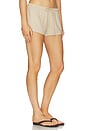 view 2 of 6 Amalie Drawstring Short in Beige