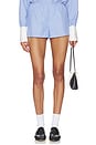 view 1 of 6 Lucinda Short in Blue Stripe