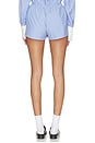 view 4 of 6 Lucinda Short in Blue Stripe