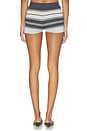 view 6 of 7 Dillon Knit Short in Grey Stripe