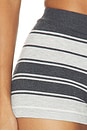view 8 of 7 Dillon Knit Short in Grey Stripe