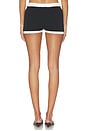 view 5 of 7 Jaya Knit Short in Black & White