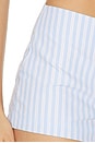 view 6 of 6 Malia Short in Blue Stripe