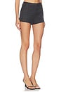 view 2 of 6 Colette Short in Grey Plaid