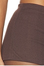 view 7 of 6 Trina Micro Short in Brown