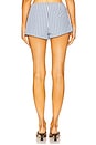 view 4 of 6 Alerie Short in Blue Stripe