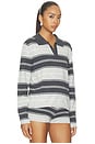 view 2 of 4 Dillon Sweater in Grey Stripe