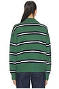 view 4 of 4 Jannie Pullover Sweater in Green Stripe