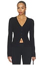 view 1 of 4 GILET CARMEN in Black