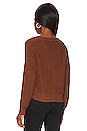 view 3 of 4 VESTIDO HARPER in Chocolate