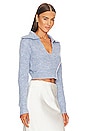 view 2 of 4 x Marianna Hewitt Carly Deep V Sweater in Blue Multi