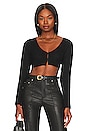view 1 of 4 Ramona Crop Sweater in Black