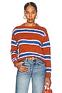 view 1 of 4 Nikita Sweater in Burnt Orange Multi