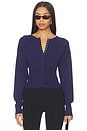 view 1 of 4 Kourtney Cardigan in Navy