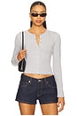 view 1 of 4 Viola Top in Grey