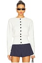 view 1 of 4 Brittany Button Up Sweater in Ivory