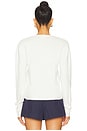 view 3 of 4 Brittany Button Up Sweater in Ivory