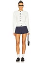 view 4 of 4 Brittany Button Up Sweater in Ivory