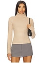 view 1 of 4 Layla Turtleneck Sweater in Oatmeal