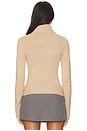 view 3 of 4 Layla Turtleneck Sweater in Oatmeal