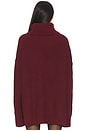 view 3 of 4 Delta Sweater in Burgundy