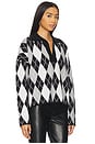 view 2 of 4 Sara Argyle Sweater in Black Multi