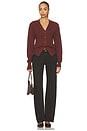view 4 of 4 КАРДИГАН CLEA in Brown