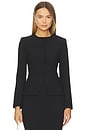 view 1 of 4 Jane Collarless Blazer in Black