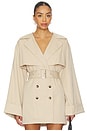 view 1 of 5 Blaire Trench Coat in Beige